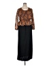 Assorted Brands 100% Polyester Paisley Black Casual Dress Size 14 - photo 1