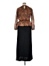 Assorted Brands 100% Polyester Paisley Black Casual Dress Size 14 - photo 2