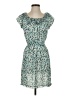 Max Studio Print Teal Casual Dress Size XS - photo 1
