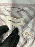 Thread & Supply Stripes Gray Long Sleeve Blouse Size S - photo 7