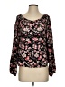 Sanctuary 100% Rayon Black Long Sleeve Blouse Size XS - photo 1
