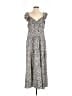 Endless Rose 100% Polyester Animal Print Gray Casual Dress Size M - photo 1