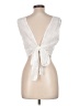 Unbranded 100% Polyester White Sleeveless Top Size L - photo 2