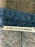 Chris & Carol Floral Blue Pullover Sweater Size XL (estimated) - photo 7