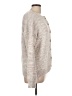 Unbranded 100% Polyester Tweed Ivory Cardigan Size L - photo 4