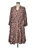 Torrid Print Brown Casual Dress Size Med Plus (00) - photo 1