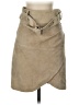 IRO 100% Polyester Solid Tan Casual Skirt Size EU (FR) 36 / US 4 - photo 1