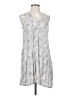 Assorted Brands Chevron-herringbone Gray Casual Dress Size S - photo 1