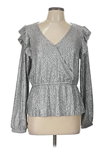 Belldini Long Sleeve Blouse (view 1)