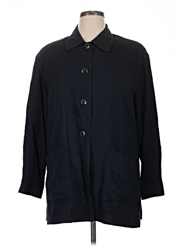 Jones New York 3/4 Sleeve Button-Down Shirt (view 1)
