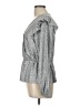 Belldini Silver Long Sleeve Blouse Size L - photo 5