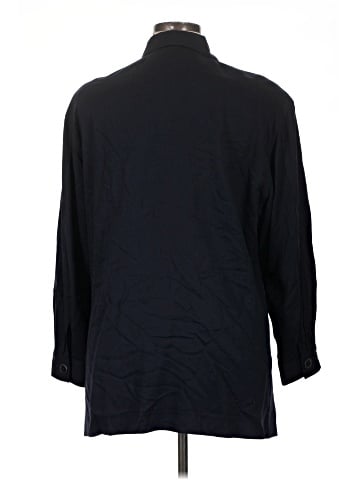 Jones New York 3/4 Sleeve Button-Down Shirt (view 2)