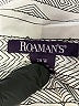 Roaman's Ivory Long Sleeve Button-Down Shirt Size 20W - photo 7