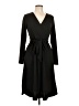 Unbranded 100% Polyester Solid Black Casual Dress Size L - photo 1