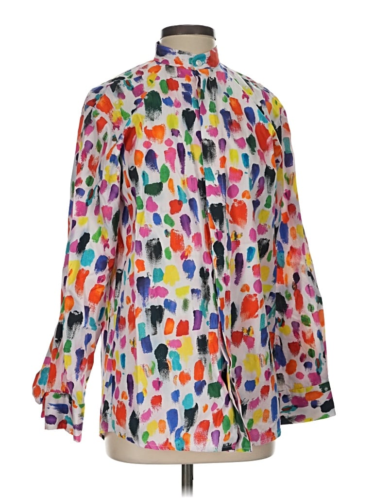 Pre-owned Christopher Kane 3/4 Sleeve Blouse In Purple