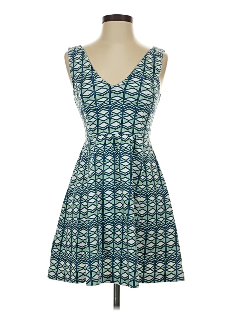 Pre-owned Maeve Casual Dress In Blue