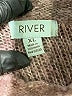 River 100% Acrylic Tweed Brown Turtleneck Sweater Size XL - photo 7