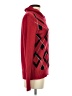 Liz Claiborne 100% Cotton Argyle Red Pullover Sweater Size S - photo 4