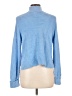 Hippie Rose Blue Turtleneck Sweater Size L - photo 2