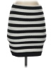 Wow Couture Stripes Black Casual Skirt Size S - photo 1