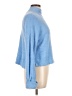 Hippie Rose Blue Turtleneck Sweater Size L - photo 4