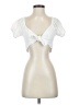 Princess Polly White Short Sleeve Top Size 2 - photo 1