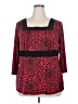 Venezia Red 3/4 Sleeve Blouse Size 18 - 20 Plus - photo 1