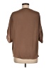 Assorted Brands 100% Polyester Brown 3/4 Sleeve Blouse Size M - photo 2