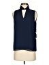 Halogen 100% Polyester Blue Sleeveless Blouse Size XS - photo 1