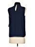 Halogen 100% Polyester Blue Sleeveless Blouse Size XS - photo 2