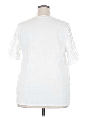Sweet Rain Short Sleeve Blouse (view 2)
