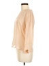 Zara Basic Ivory Orange 3/4 Sleeve Blouse Size M - photo 5