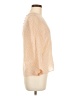 Zara Basic Ivory Orange 3/4 Sleeve Blouse Size M - photo 4