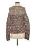 David Brooks 100% Acrylic Tweed Green Cardigan Size S - photo 1