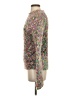 David Brooks 100% Acrylic Tweed Green Cardigan Size S - photo 5