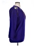 Cover Charge Purple Long Sleeve Blouse Size XL - photo 4