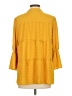 Kancy Kole Yellow 3/4 Sleeve Blouse Size S - photo 2