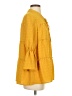 Kancy Kole Yellow 3/4 Sleeve Blouse Size S - photo 4