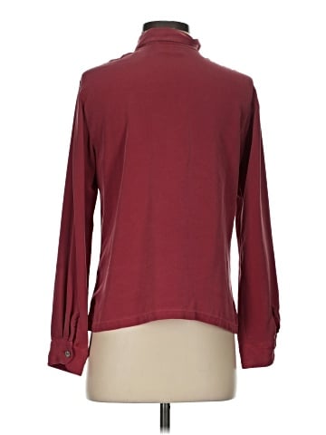 Chico's Design Long Sleeve Silk Top (view 2)