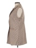 Shein 100% Polyester Brown Sleeveless Blouse Size 6 - photo 5