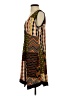Unbranded Print Brown Casual Dress Size 2 - photo 5