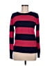 J.Crew Factory Store 100% Cotton Stripes Red Pullover Sweater Size M - photo 1