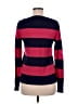 J.Crew Factory Store 100% Cotton Stripes Red Pullover Sweater Size M - photo 2