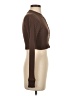 NSF Brown Long Sleeve Top Size S - photo 4