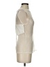 Express 100% Nylon Ivory Sleeveless T-Shirt Size S - photo 4