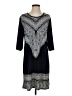 Cristinalove Graphic Black Casual Dress Size S - photo 1