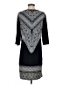 Cristinalove Graphic Black Casual Dress Size S - photo 2