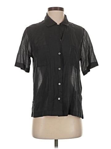 James Perse Short Sleeve Blouse (view 1)