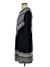 Cristinalove Graphic Black Casual Dress Size S - photo 5