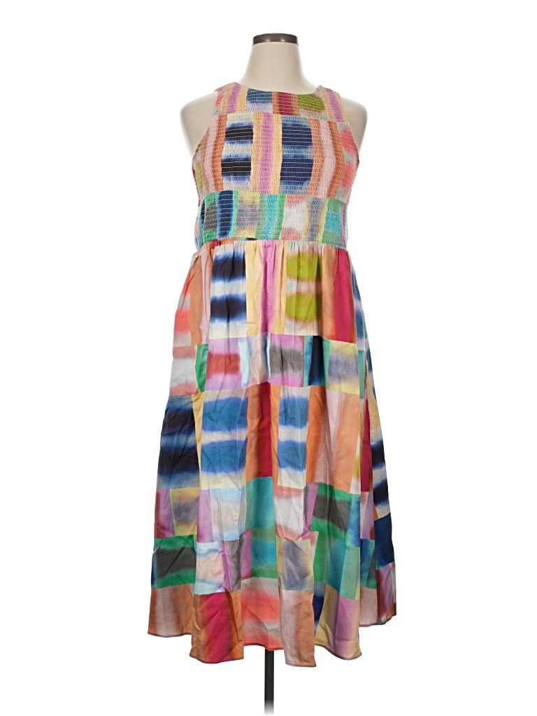 Pre-owned Nic + Zoe Casual Dress In Pink